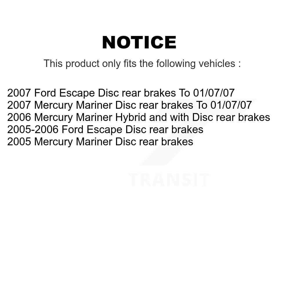 Transit Auto - KGT-101801 - Front and Rear Disc Brake Kits image 24