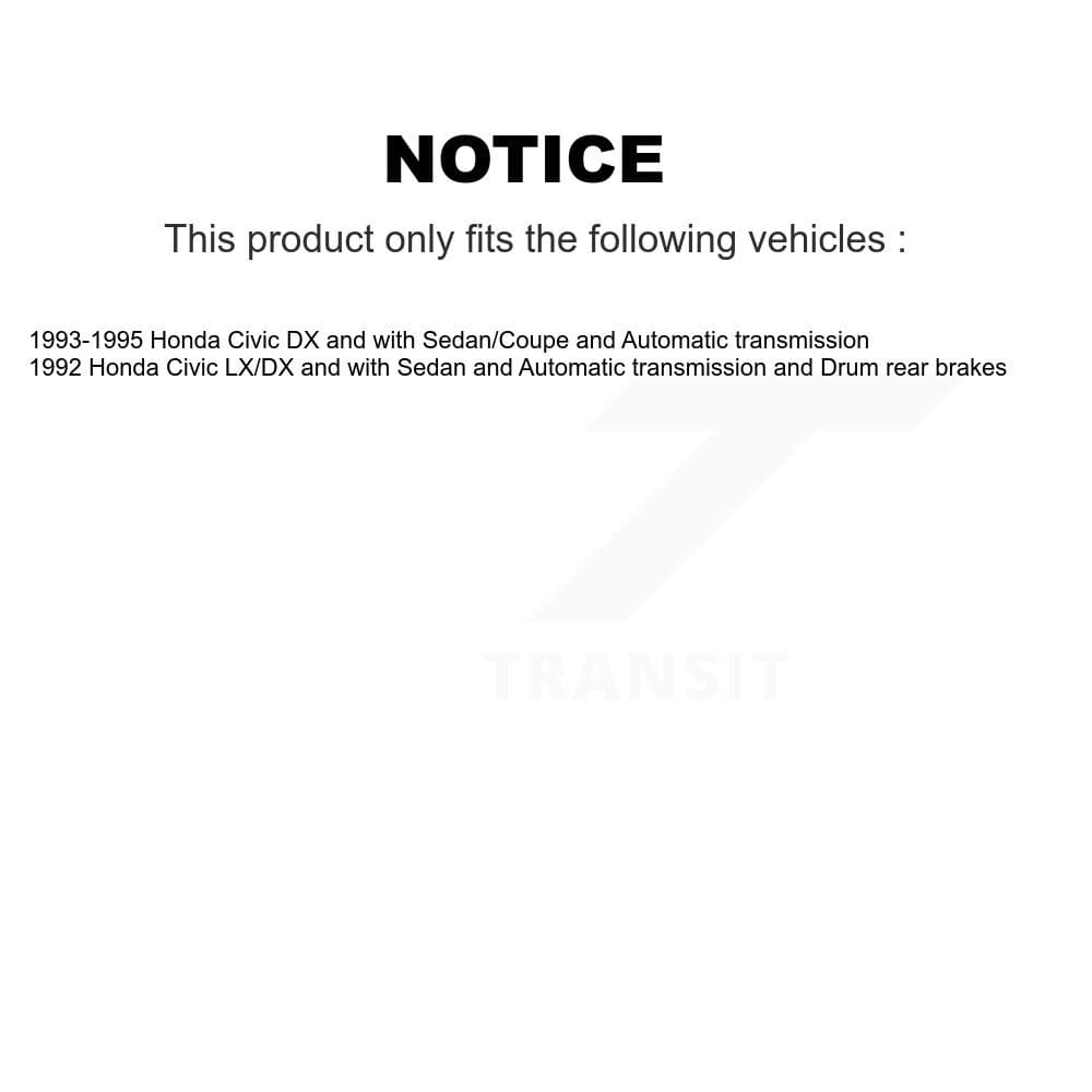 Transit Auto - KGT-101815 - Front and Rear Disc Brake Kits image 24
