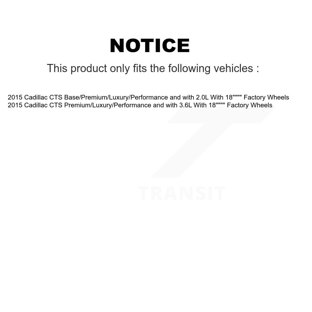 Transit Auto - KGT-102108 - Front and Rear Disc Brake Kits image 24