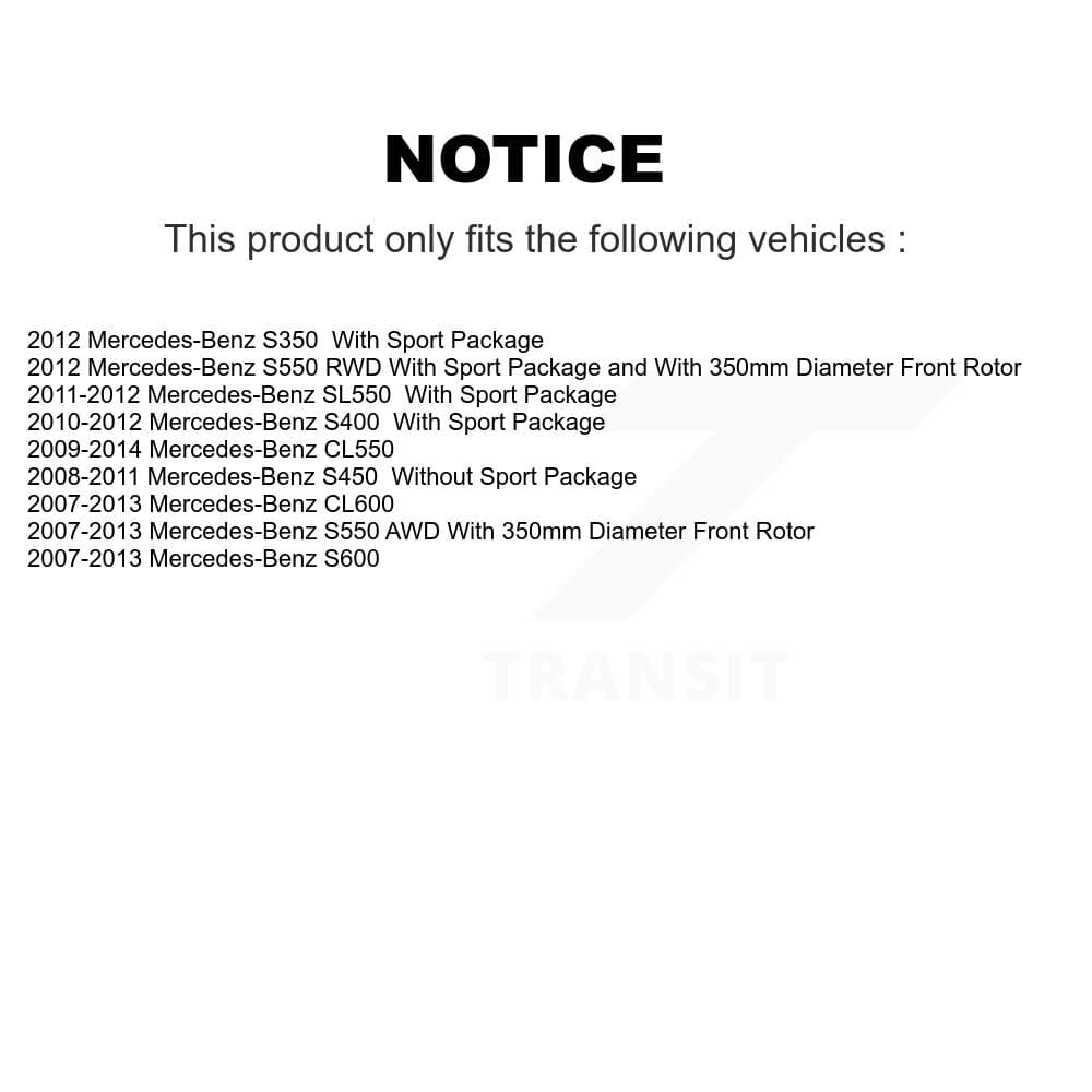 Transit Auto - KGT-102479 - Front and Rear Disc Brake Kits image 24