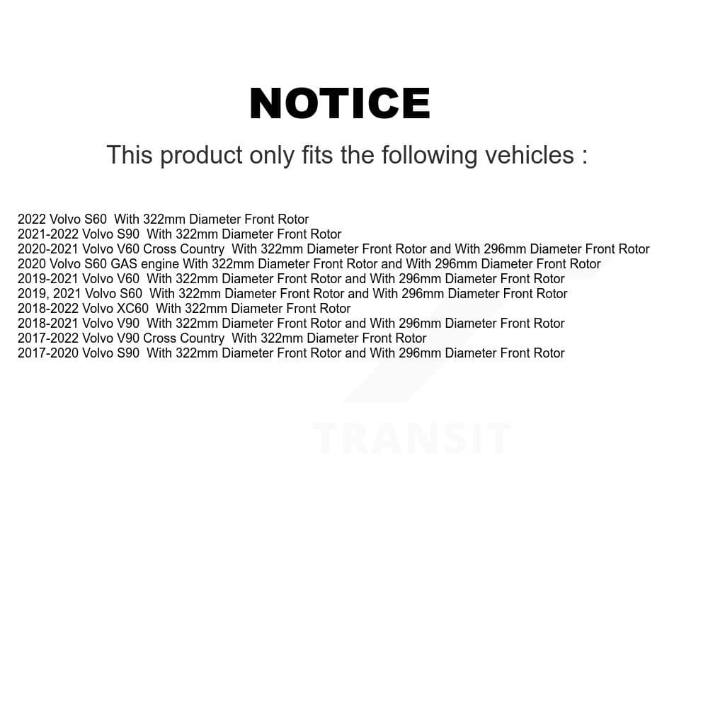 Transit Auto - KGT-102598 - Front Disc Brake Kits image 24