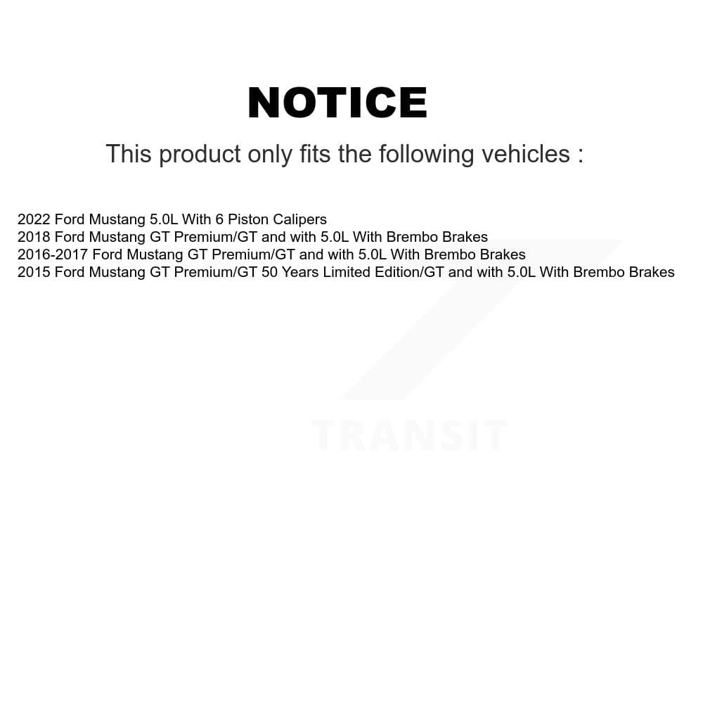 Transit Auto - KGT-102619 - Front and Rear Disc Brake Kits image 24