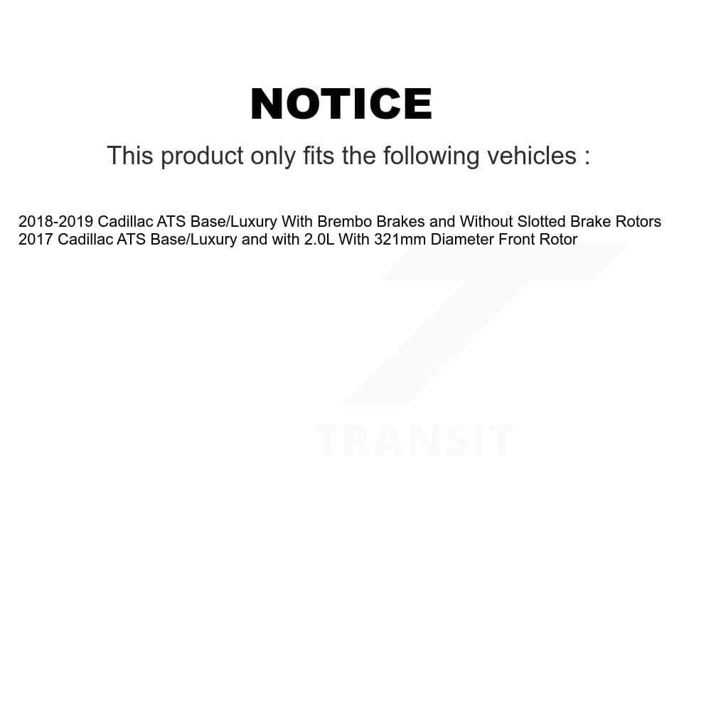 Transit Auto - KGT-102877 - Front and Rear Disc Brake Kits image 24