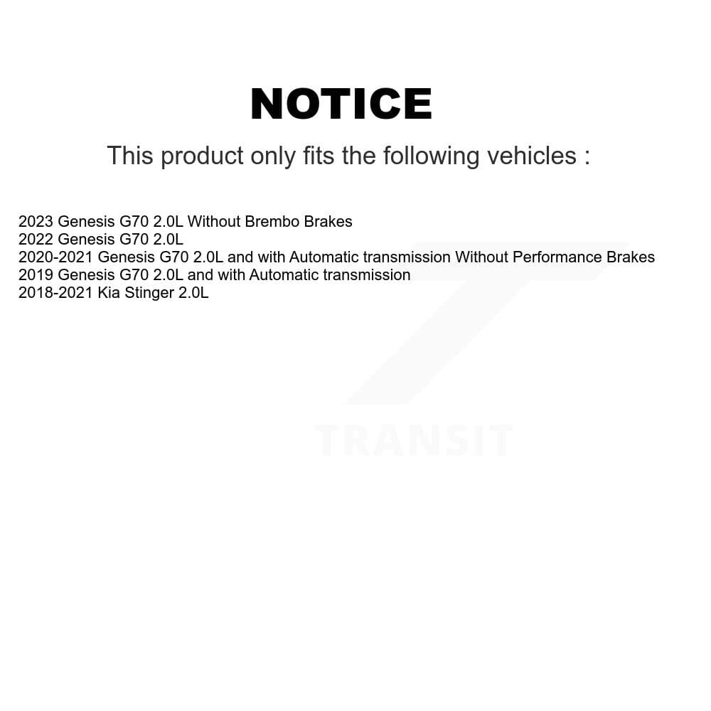 Transit Auto - KGT-103499 - Front Disc Brake Kits image 24