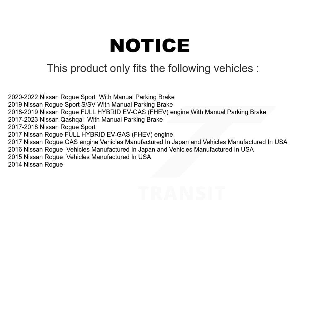 Transit Auto - KGT-103858 - Rear Disc Brake Kits image 24