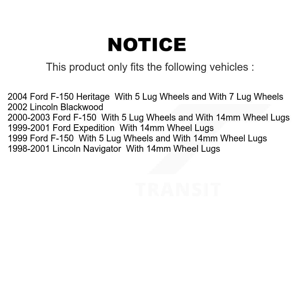 Transit Auto - KGT-104125 - Rear Disc Brake Kits image 24