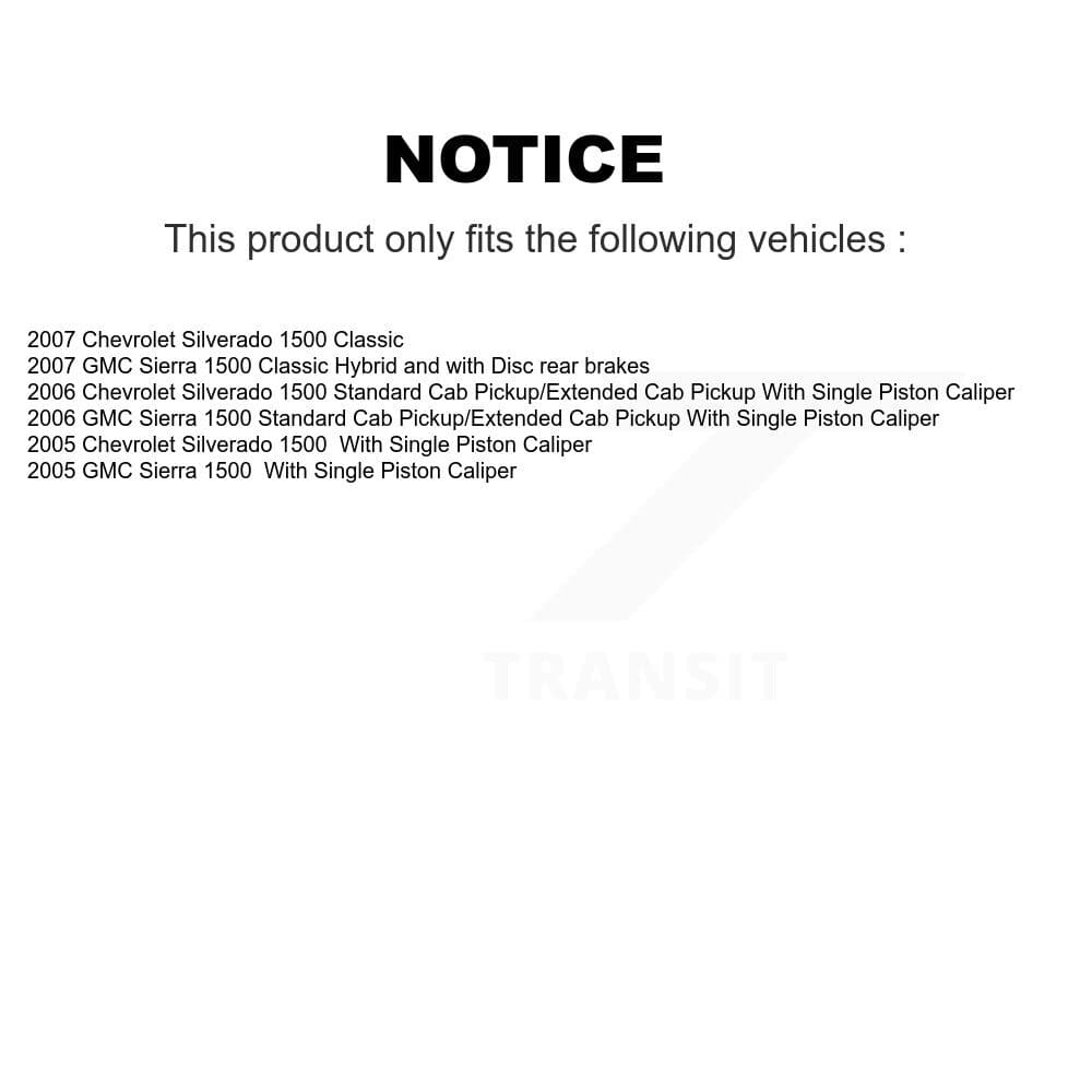 Transit Auto - KGT-104135 - Rear Disc Brake Kits image 24