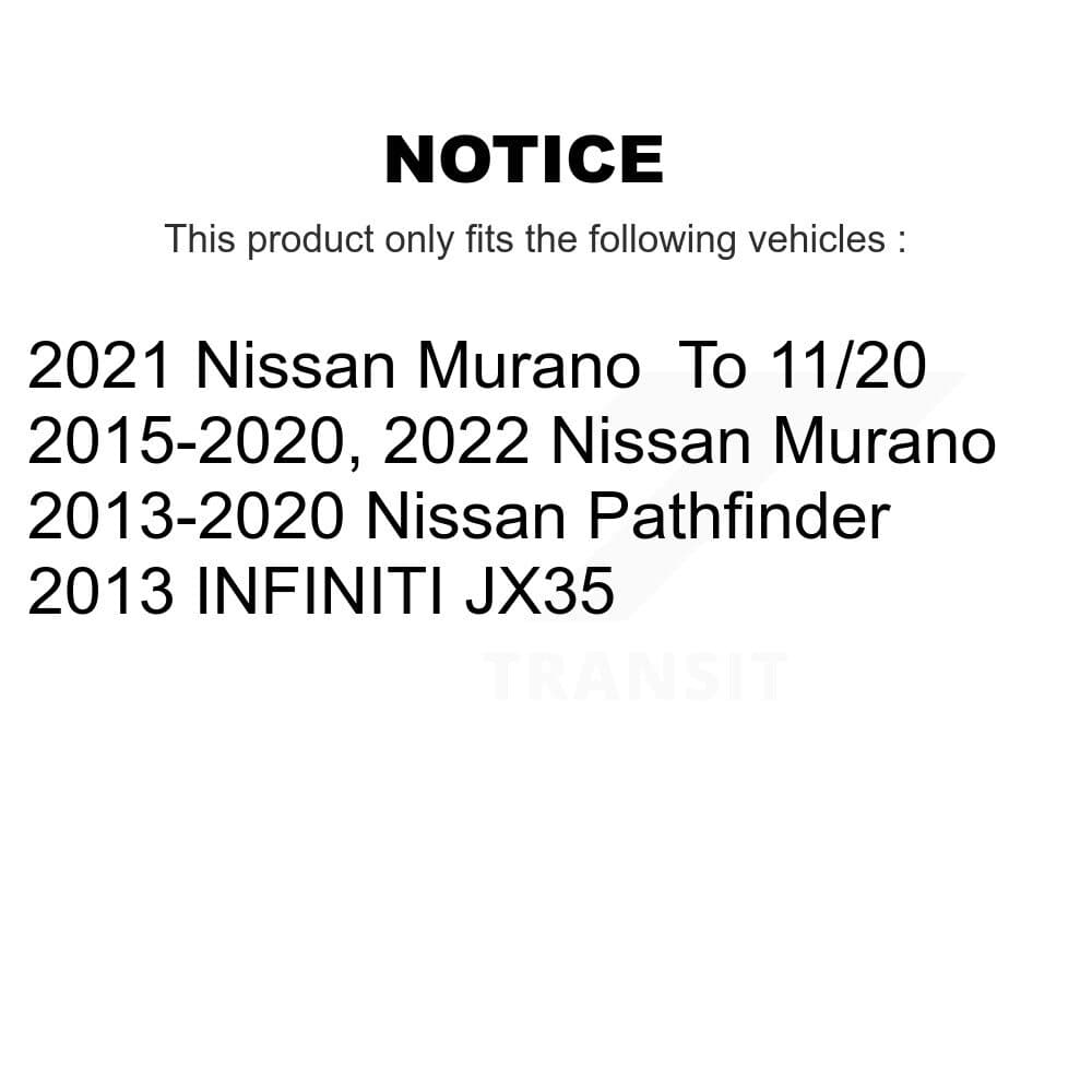 AmeriBRAKES - KNF-100004 - Front and Rear Disc Brake Pad Kits image 14