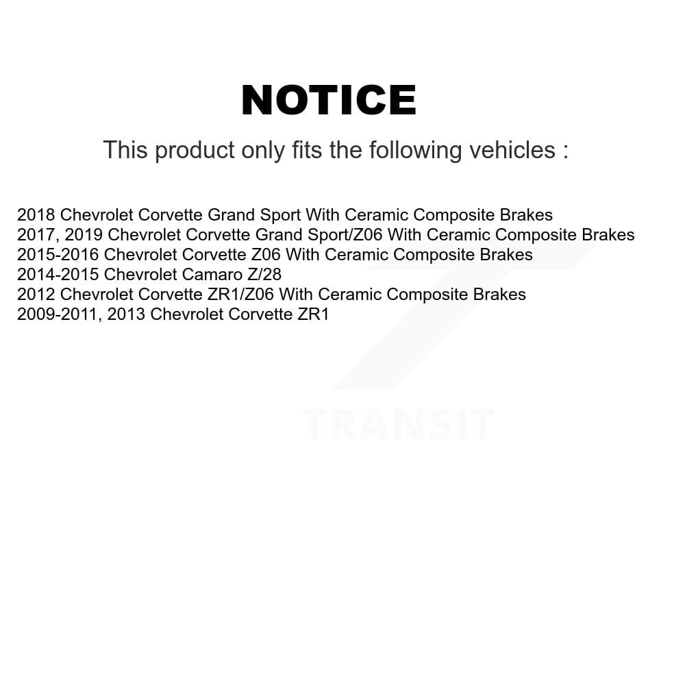 AmeriBRAKES - KNF-100052 - Front and Rear Disc Brake Pad Kits image 8