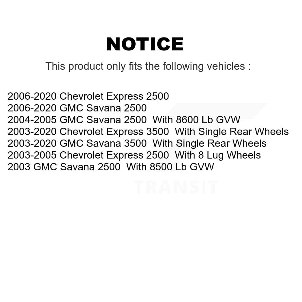 AmeriBRAKES - KNF-100065 - Front and Rear Disc Brake Pad Kits image 14