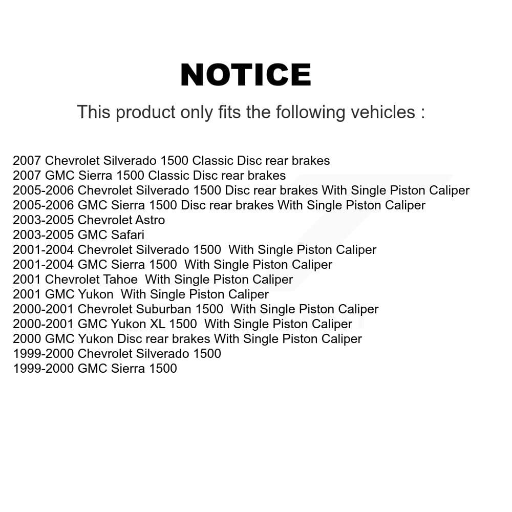 AmeriBRAKES - KNF-100084 - Front and Rear Disc Brake Pad Kits image 8