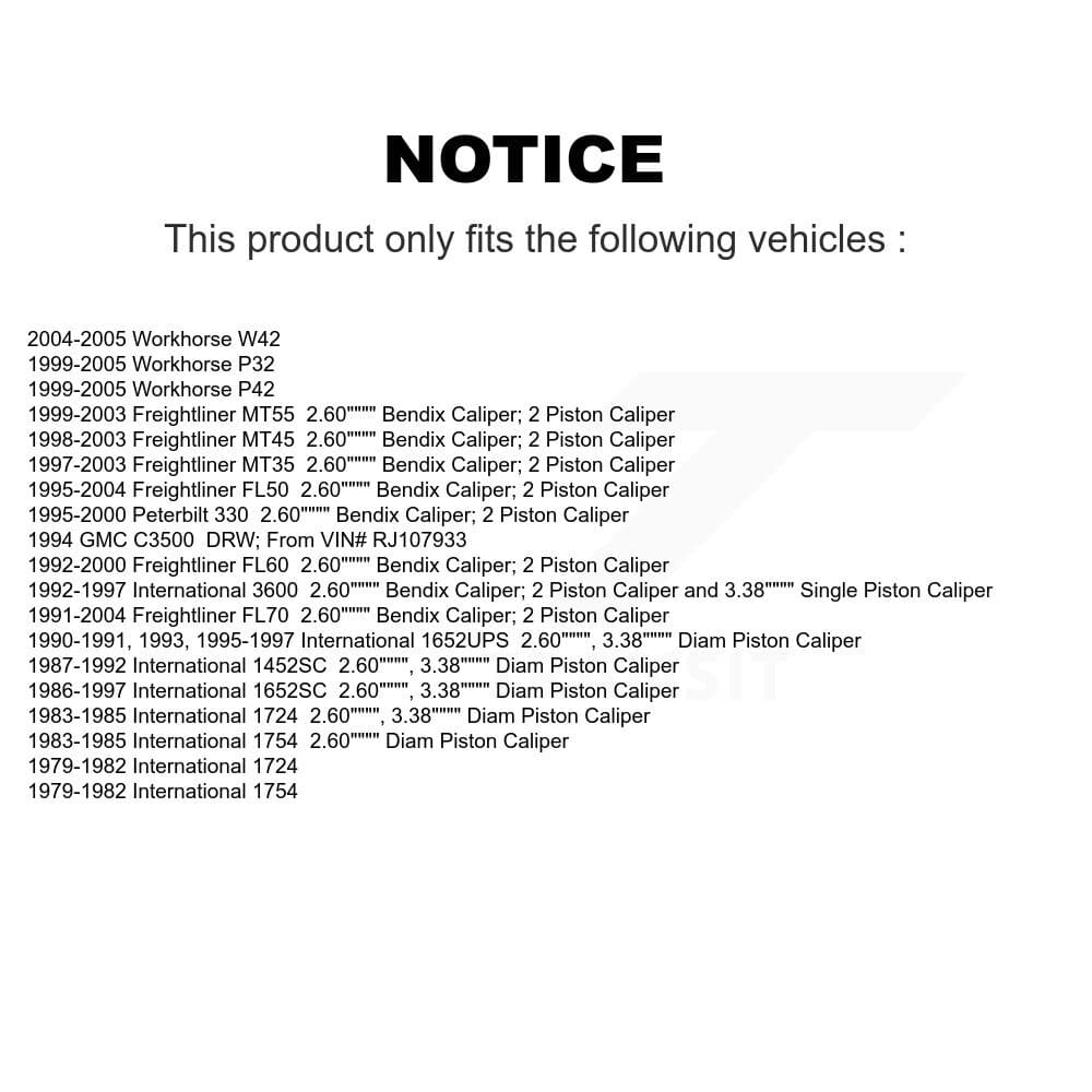 AmeriBRAKES - KNF-100135 - Front and Rear Disc Brake Pad Kits image 8