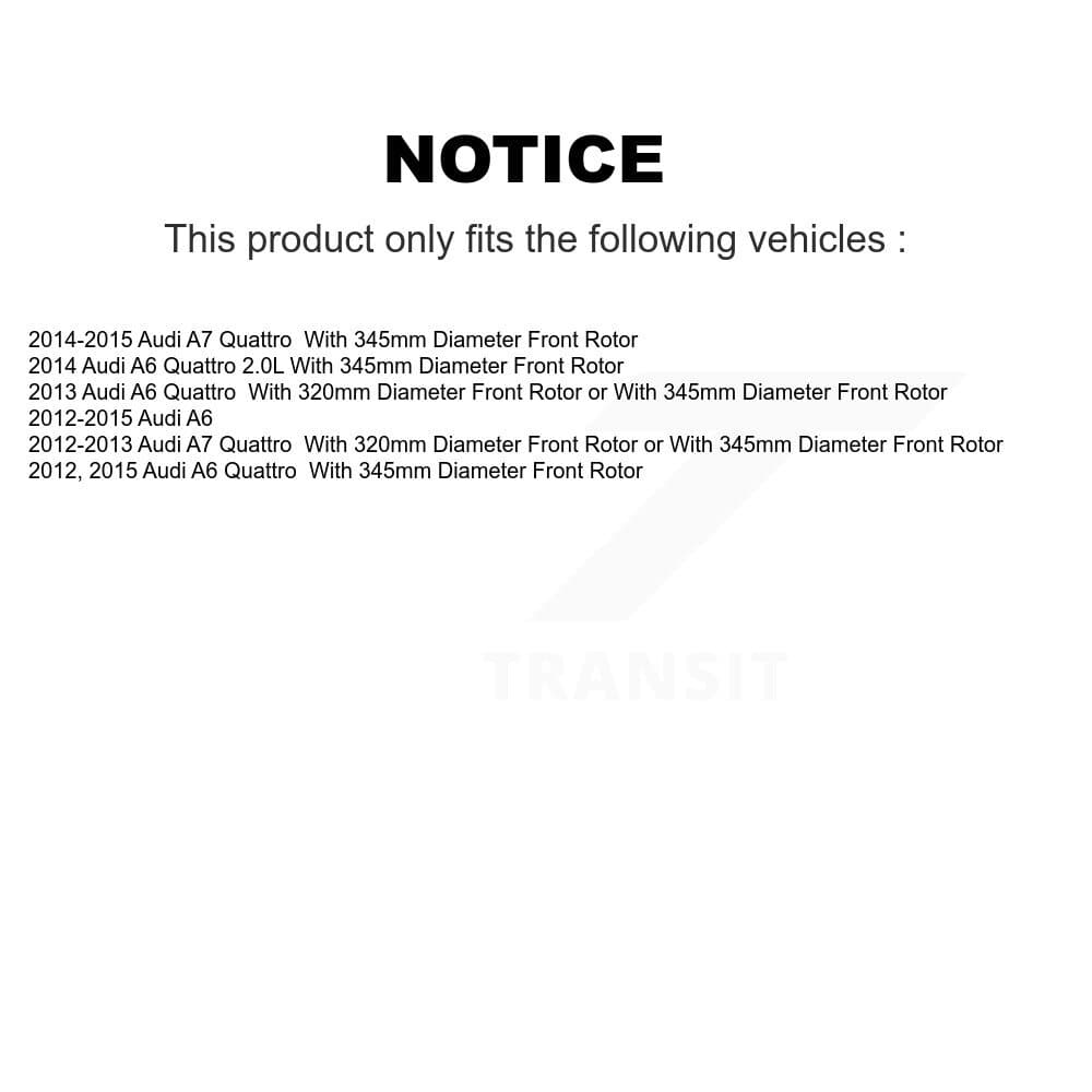 AmeriBRAKES - KNF-100140 - Front and Rear Disc Brake Pad Kits image 8