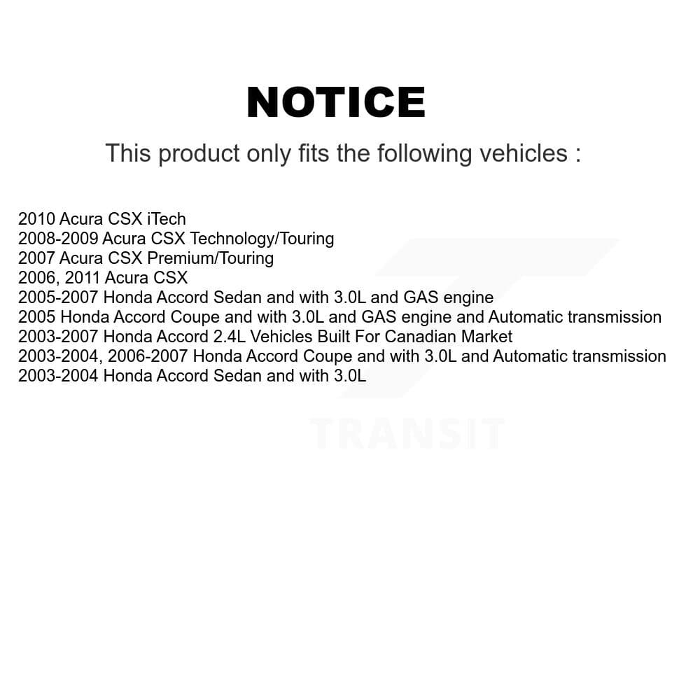 AmeriBRAKES - KNF-100222 - Front and Rear Disc Brake Pad Kits image 8