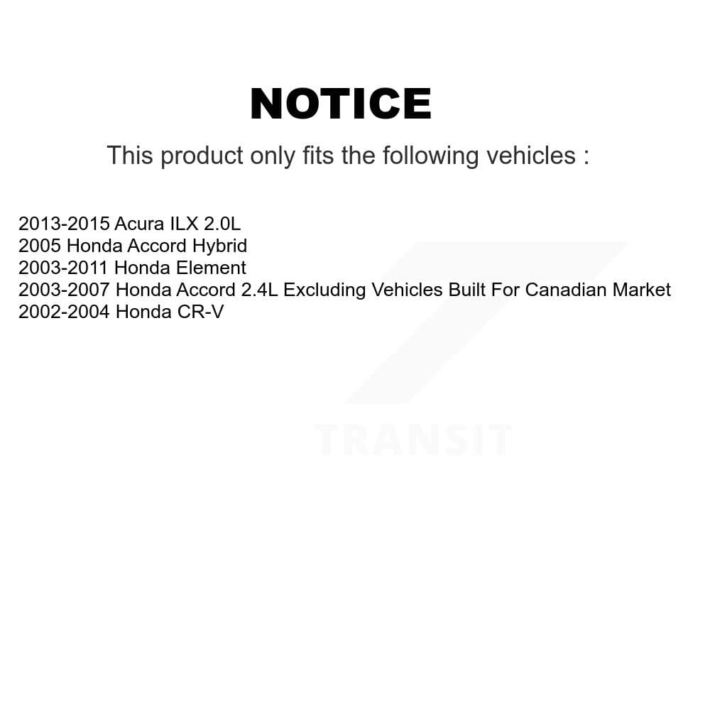 AmeriBRAKES - KNF-100225 - Front and Rear Disc Brake Pad Kits image 8