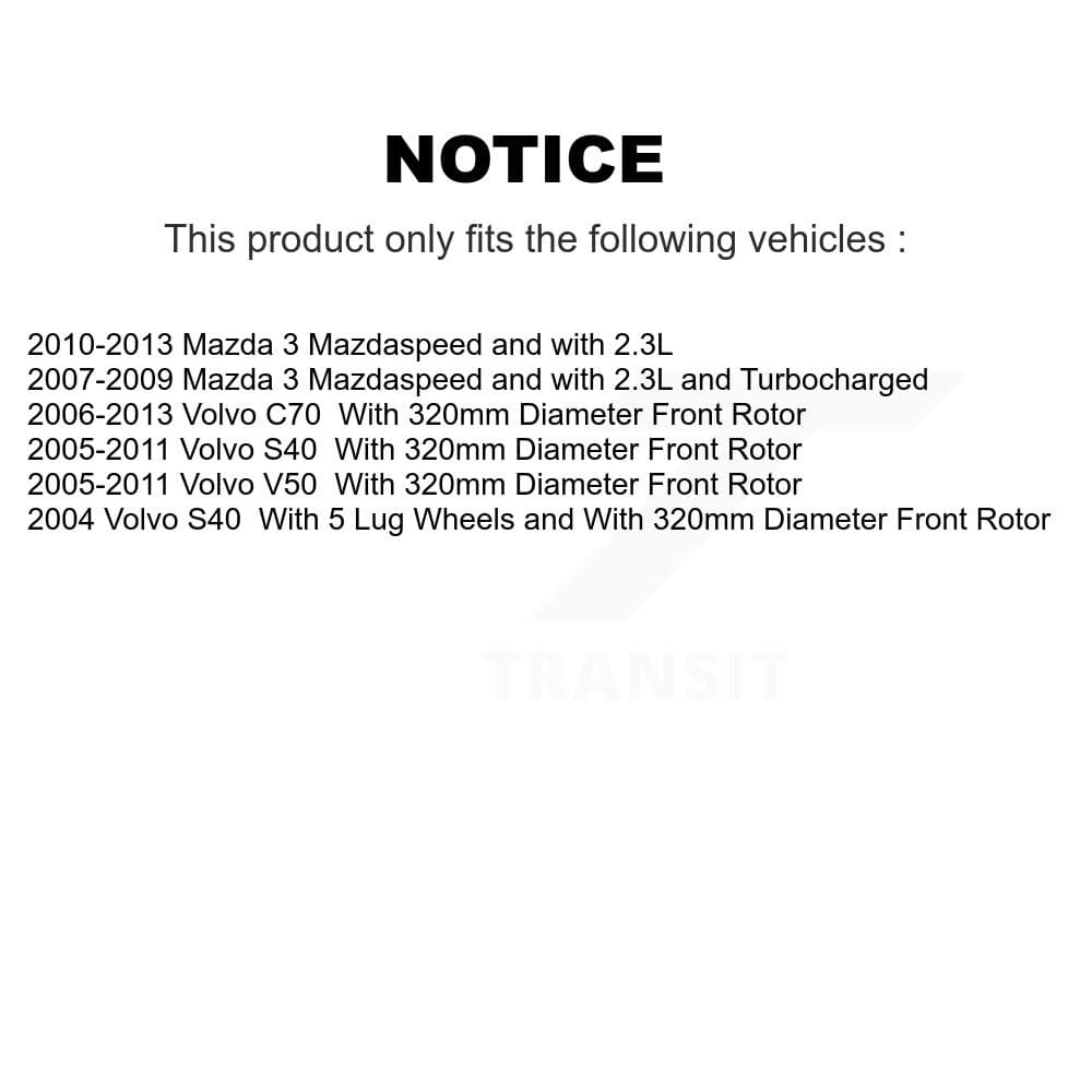 AmeriBRAKES - KNF-100292 - Front and Rear Disc Brake Pad Kits image 14