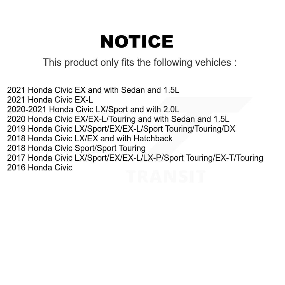 AmeriBRAKES - KNF-100304 - Front and Rear Disc Brake Pad Kits image 14