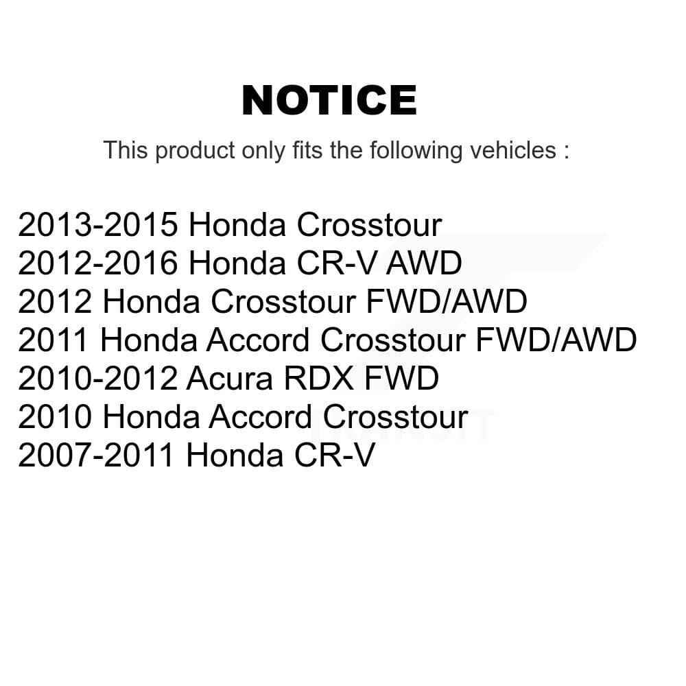 AmeriBRAKES - KNF-100317 - Front and Rear Disc Brake Pad Kits image 14