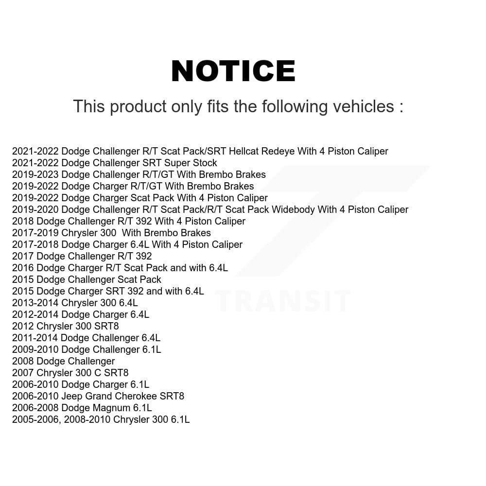AmeriBRAKES - KNF-100327 - Front and Rear Disc Brake Pad Kits image 8