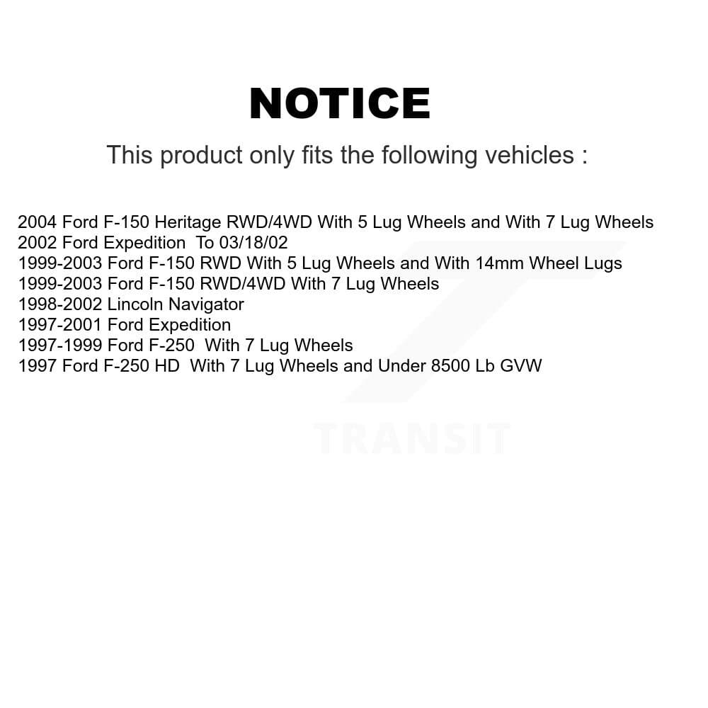AmeriBRAKES - KNF-100461 - Front and Rear Disc Brake Pad Kits image 8
