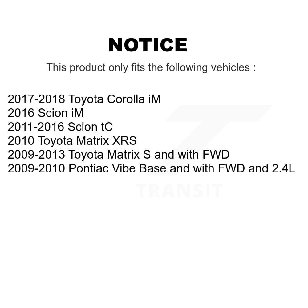 AmeriBRAKES - KNF-100498 - Front and Rear Disc Brake Pad Kits image 14