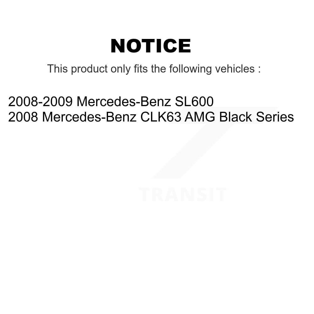 AmeriBRAKES - KNF-100542 - Front and Rear Disc Brake Pad Kits image 8