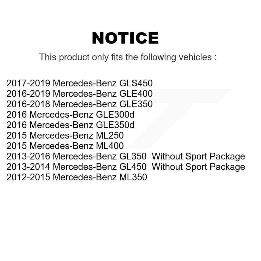 AmeriBRAKES - KNF-100545 - Front and Rear Disc Brake Pad Kits image 8