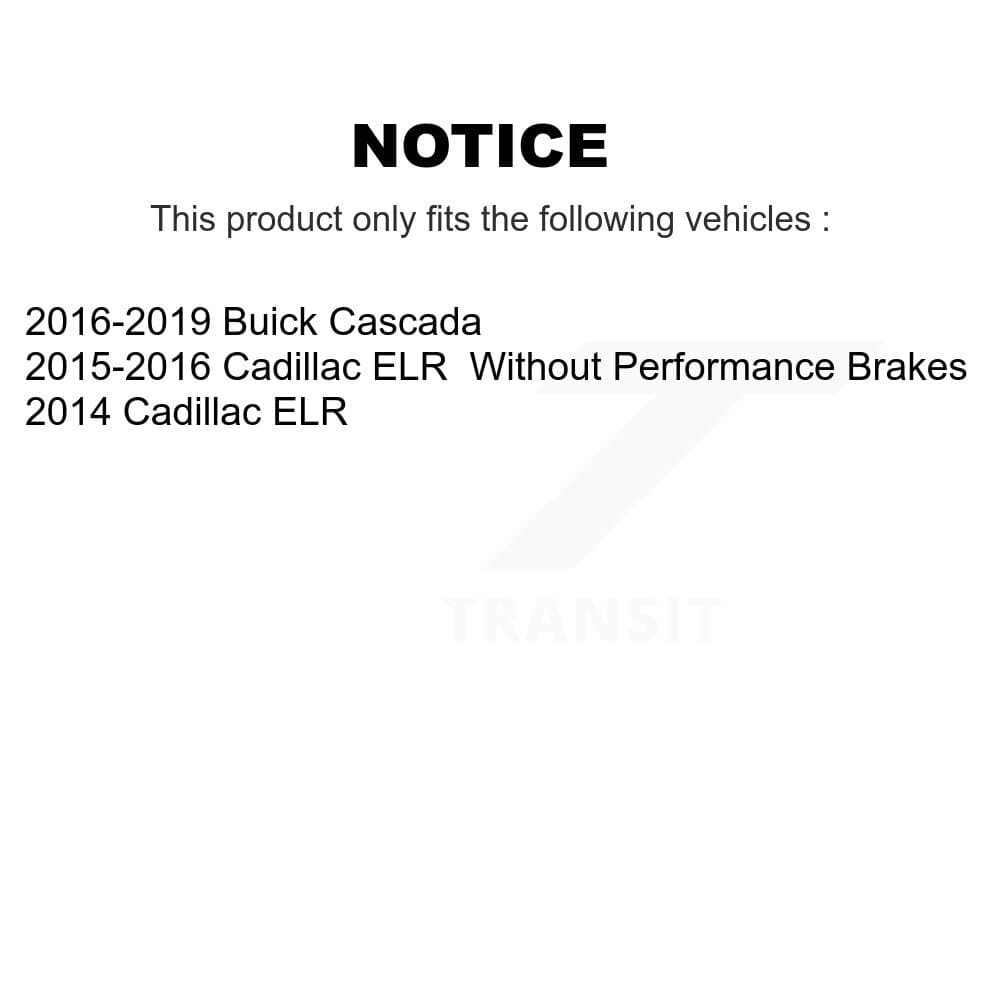 AmeriBRAKES - KNF-100615 - Front and Rear Disc Brake Pad Kits image 8