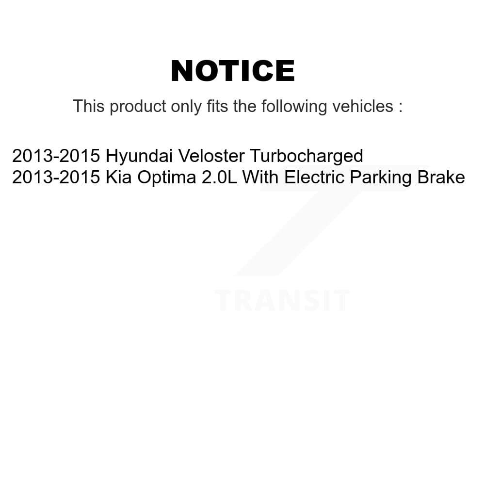 AmeriBRAKES - KNF-100633 - Front and Rear Disc Brake Pad Kits image 14