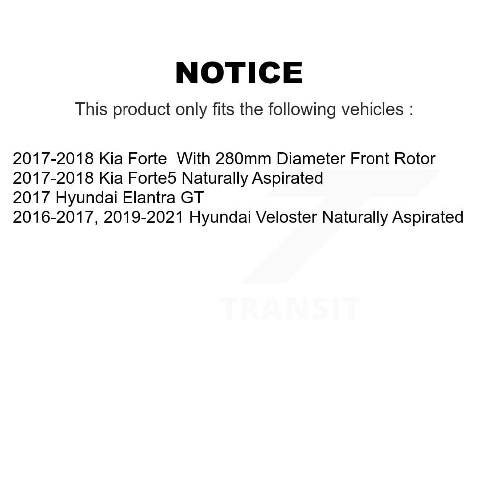 AmeriBRAKES - KNF-100635 - Front and Rear Disc Brake Pad Kits image 8