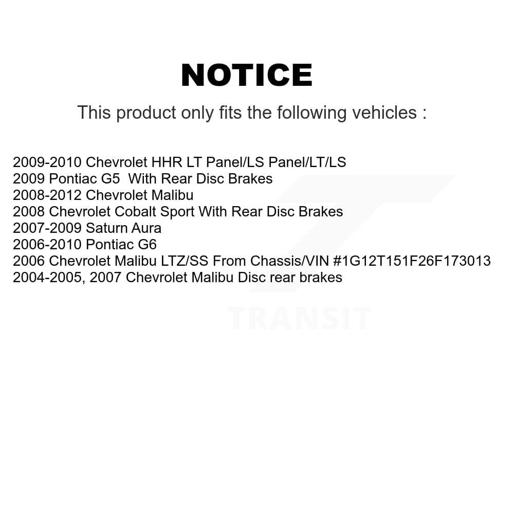 AmeriBRAKES - KNF-100644 - Front and Rear Disc Brake Pad Kits image 8
