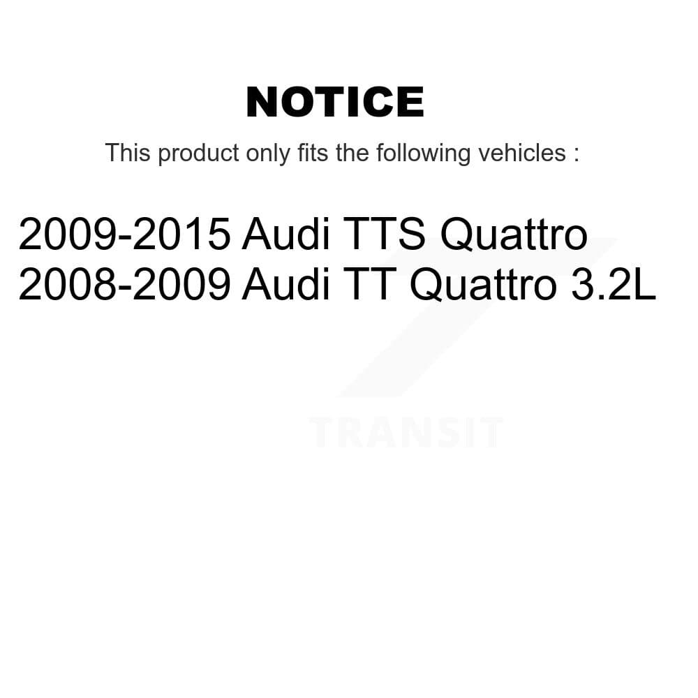 AmeriBRAKES - KNF-100727 - Front and Rear Disc Brake Pad Kits image 14