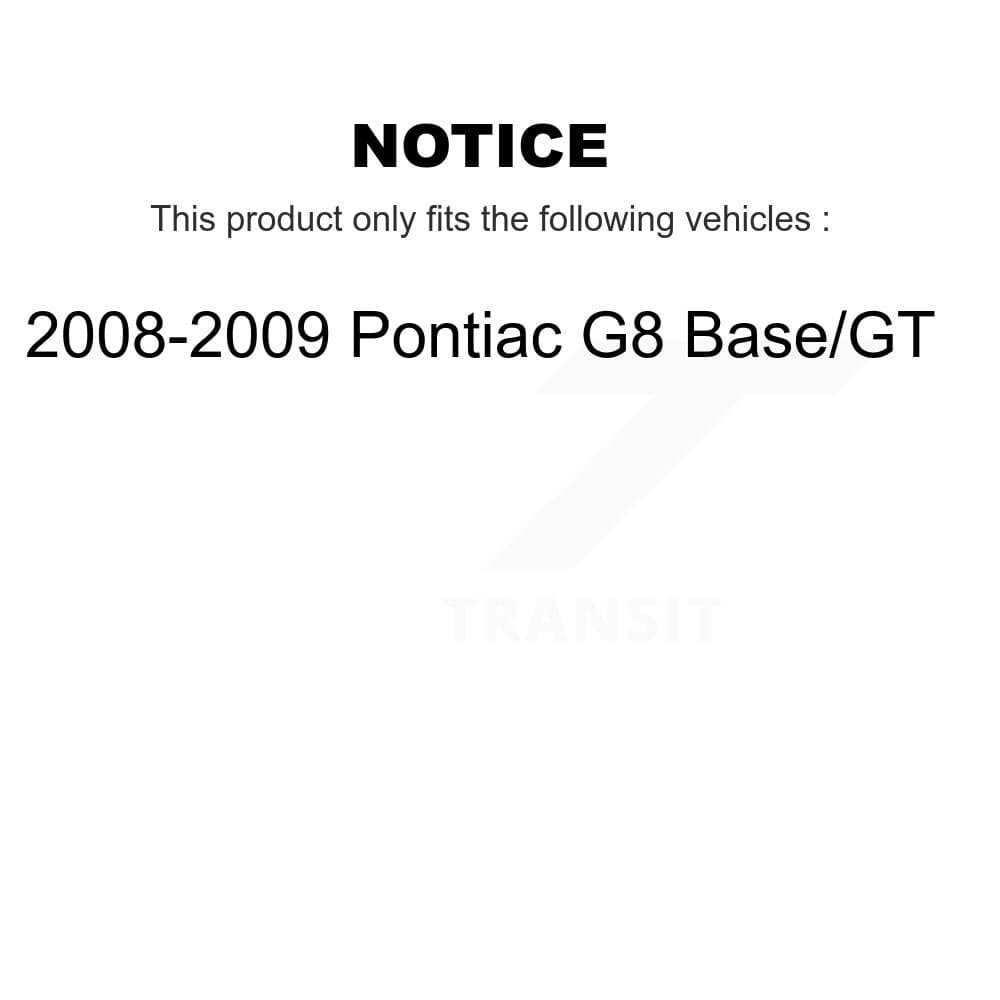AmeriBRAKES - KNF-100743 - Front and Rear Disc Brake Pad Kits image 8