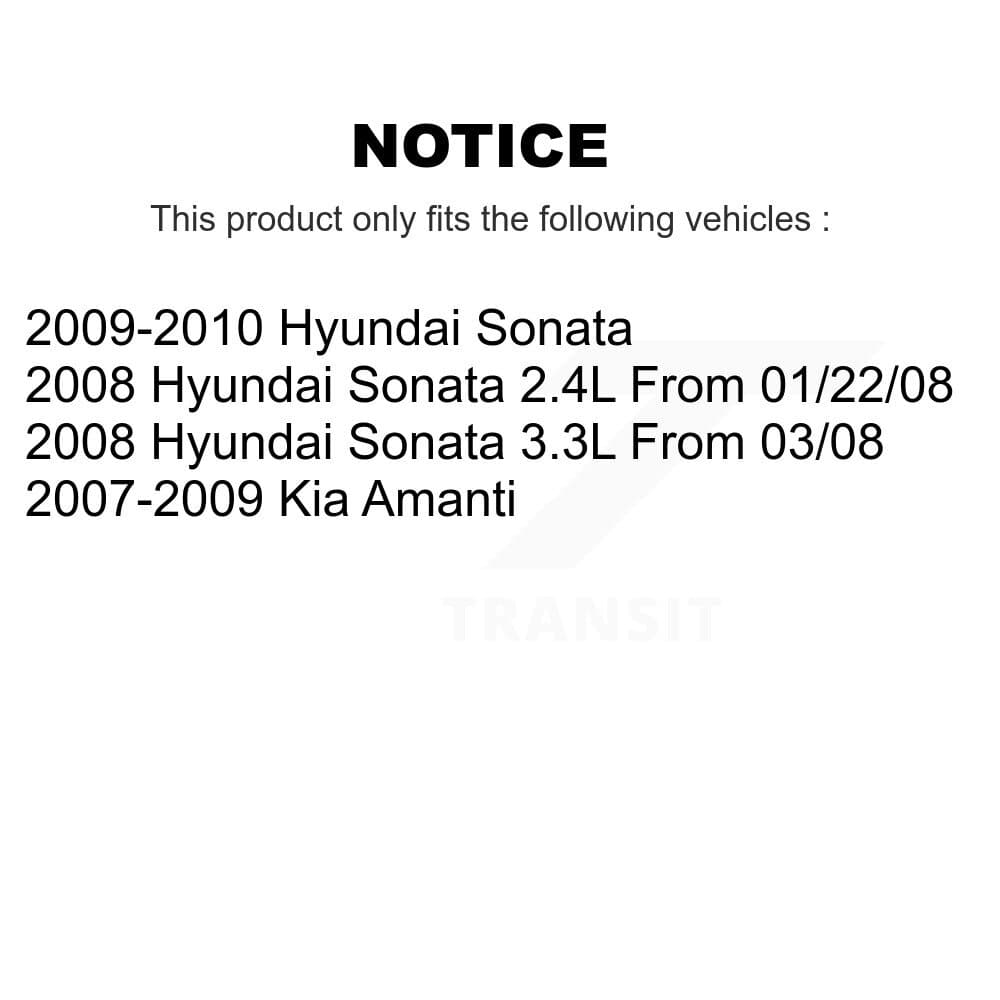 AmeriBRAKES - KNF-100788 - Front and Rear Disc Brake Pad Kits image 8