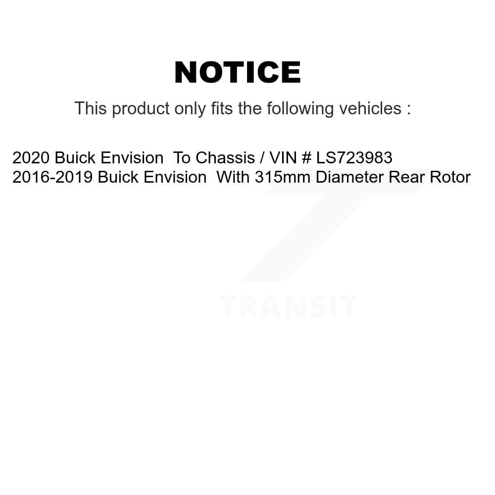 AmeriBRAKES - KNF-100800 - Front and Rear Disc Brake Pad Kits image 8