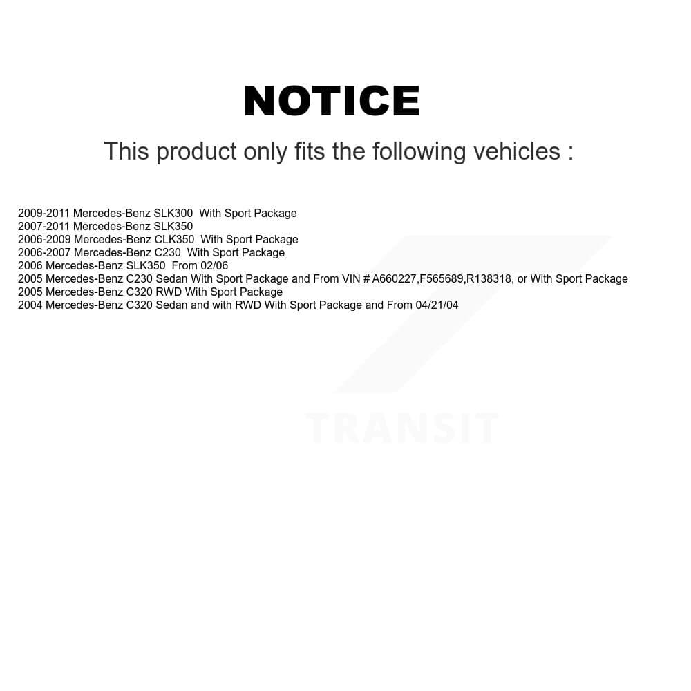 AmeriBRAKES - KNF-100895 - Front and Rear Disc Brake Pad Kits image 8