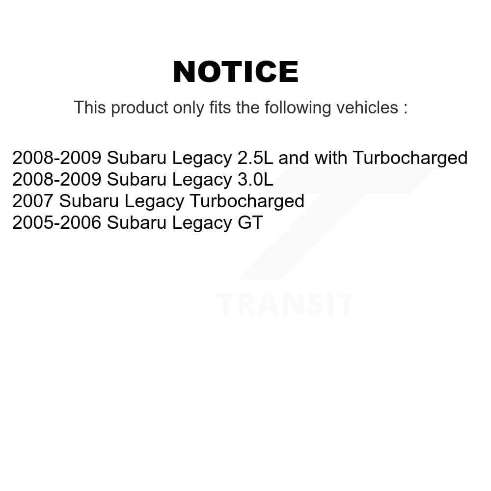 AmeriBRAKES - KNF-100896 - Front and Rear Disc Brake Pad Kits image 8