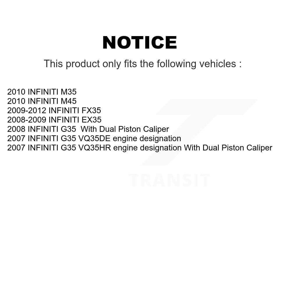 AmeriBRAKES - KNF-100913 - Front and Rear Disc Brake Pad Kits image 8