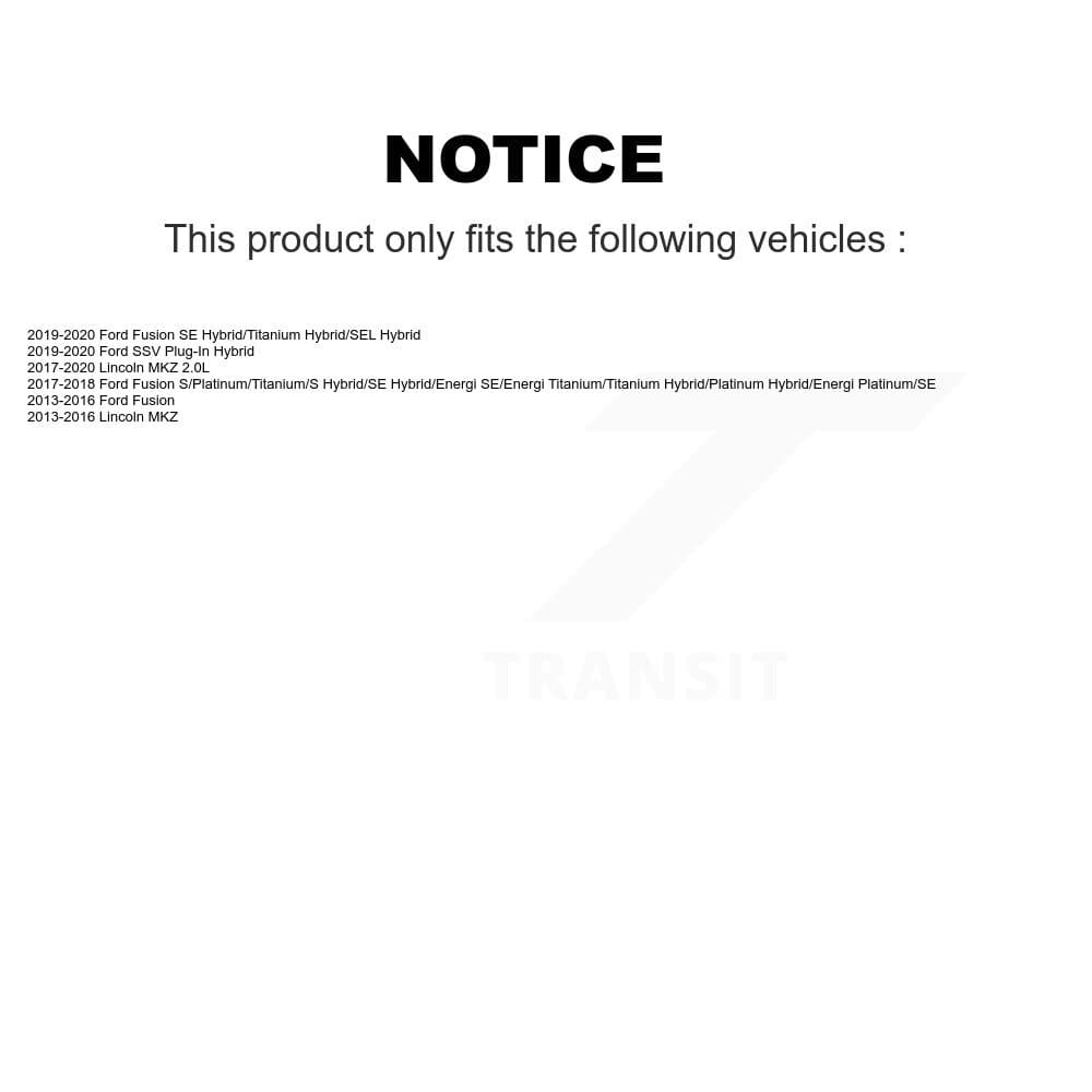 AmeriBRAKES - KNF-100943 - Front and Rear Disc Brake Pad Kits image 8