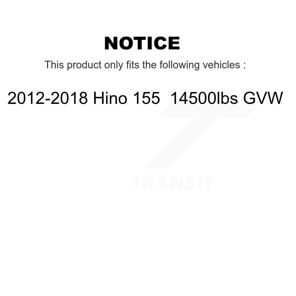 AmeriBRAKES - KNF-101090 - Front and Rear Disc Brake Pad Kits image 8