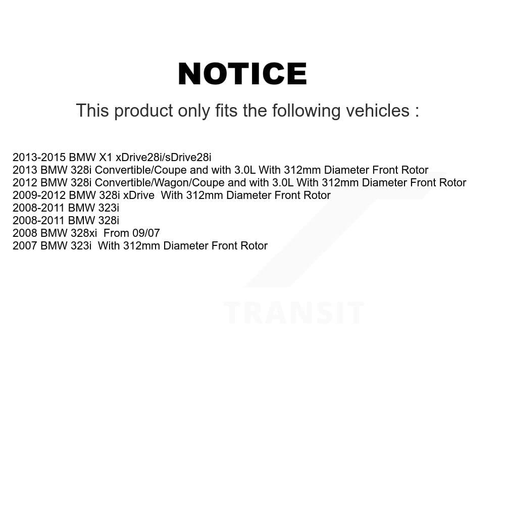 AmeriBRAKES - KNF-101103 - Front and Rear Disc Brake Pad Kits image 8