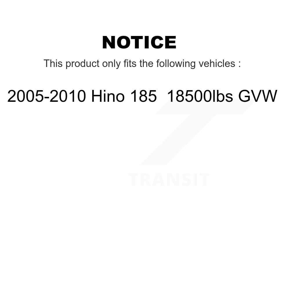 AmeriBRAKES - KNF-101151 - Front and Rear Disc Brake Pad Kits image 8