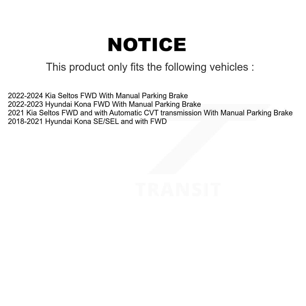 AmeriBRAKES - KNF-101156 - Front and Rear Disc Brake Pad Kits image 8