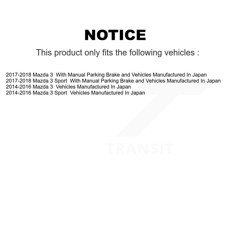 AmeriBRAKES - KNF-101205 - Front and Rear Disc Brake Pad Kits image 8