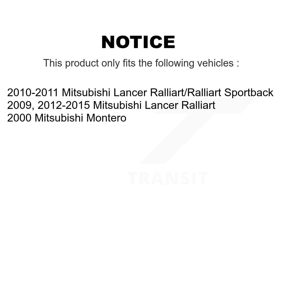 AmeriBRAKES - KNF-101222 - Front and Rear Disc Brake Pad Kits image 8