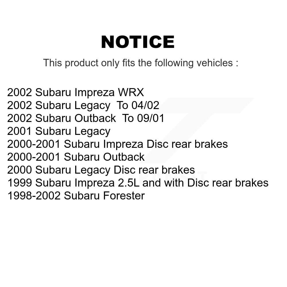 AmeriBRAKES - KNF-101245 - Front and Rear Disc Brake Pad Kits image 14