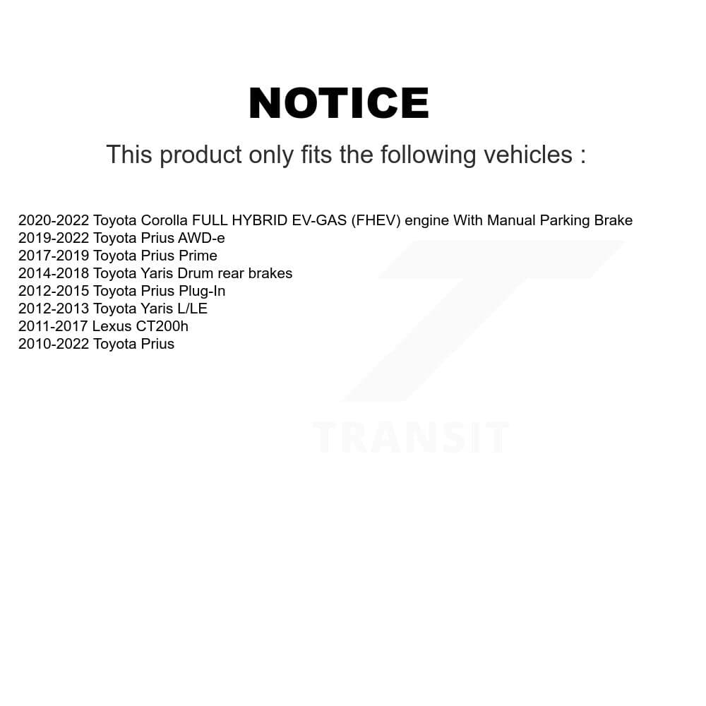 AmeriBRAKES - KNF-101294 - Front and Rear Disc Brake Pad Kits image 14
