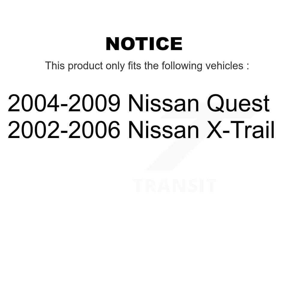 AmeriBRAKES - KNF-101303 - Front and Rear Disc Brake Pad Kits image 8