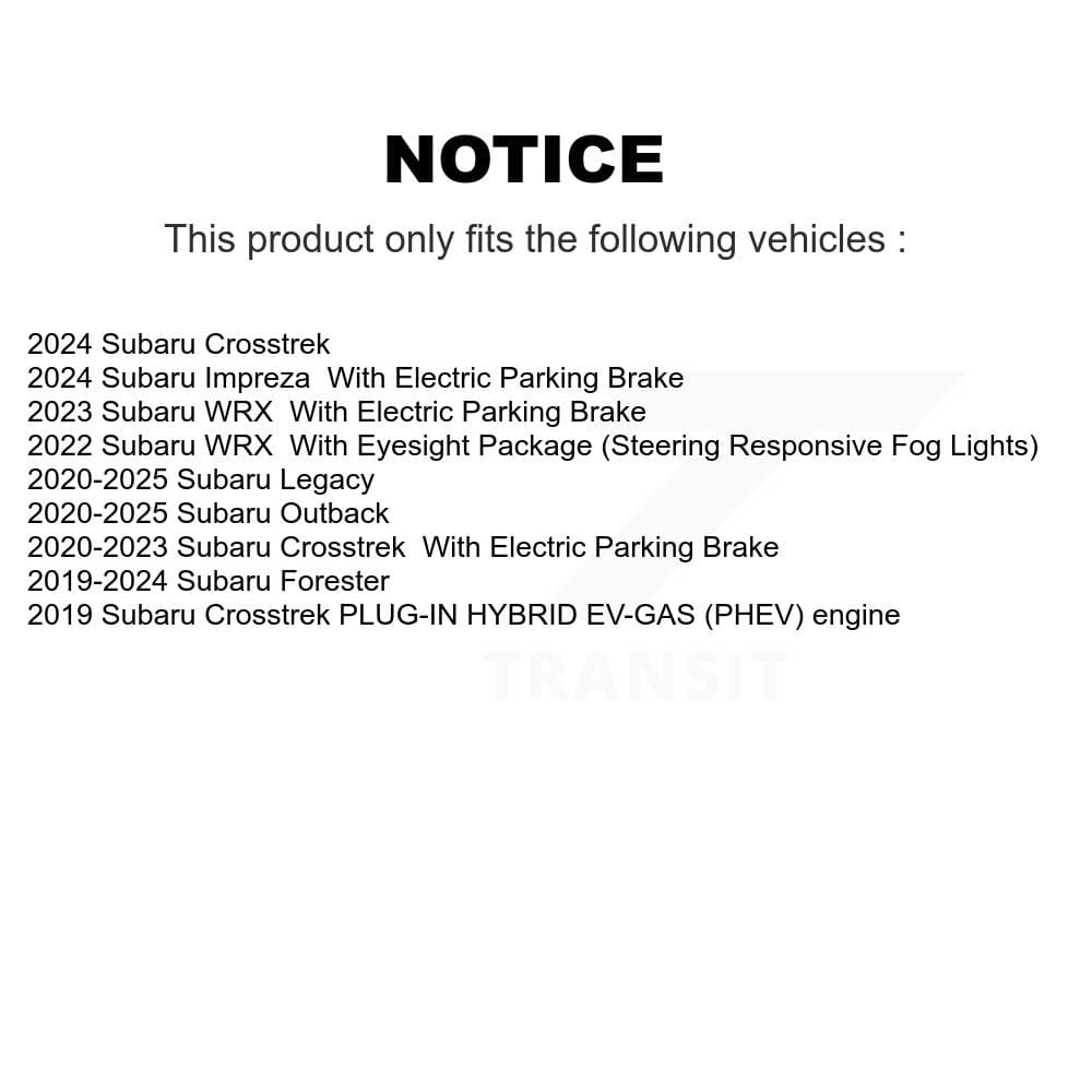 AmeriBRAKES - KNF-101432 - Front and Rear Disc Brake Pad Kits image 8