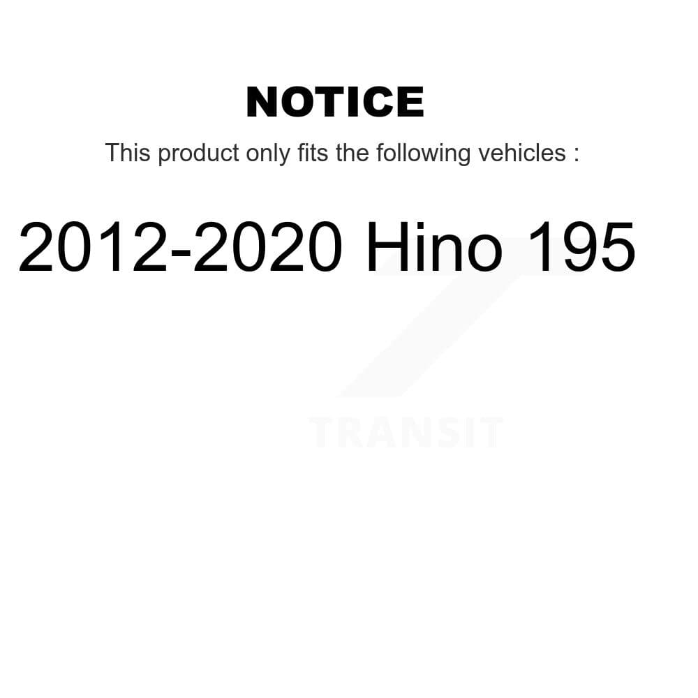 AmeriBRAKES - KNF-101450 - Front and Rear Disc Brake Pad Kits image 8